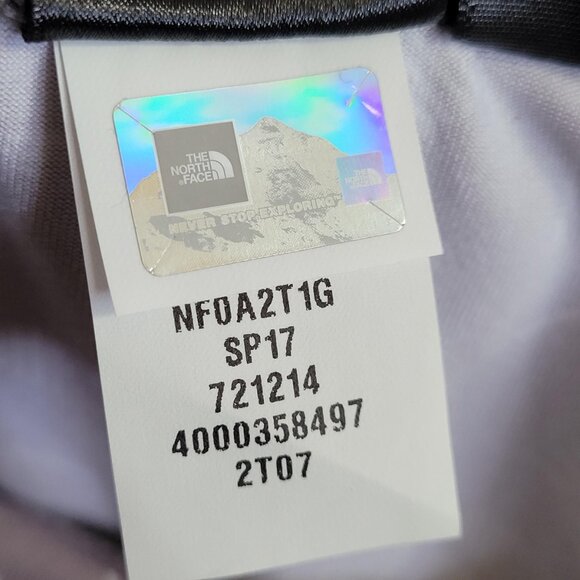 North Face Leggings Womens Size Small Grey White Print Capri Activewear - Picture 12 of 12